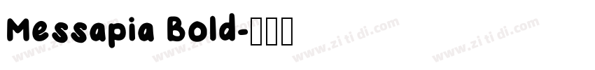 Messapia Bold字体转换